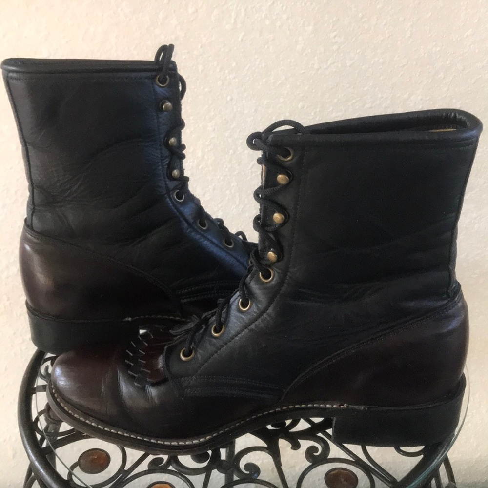 LAREDO Sz8.5M KILTIE BOOTS